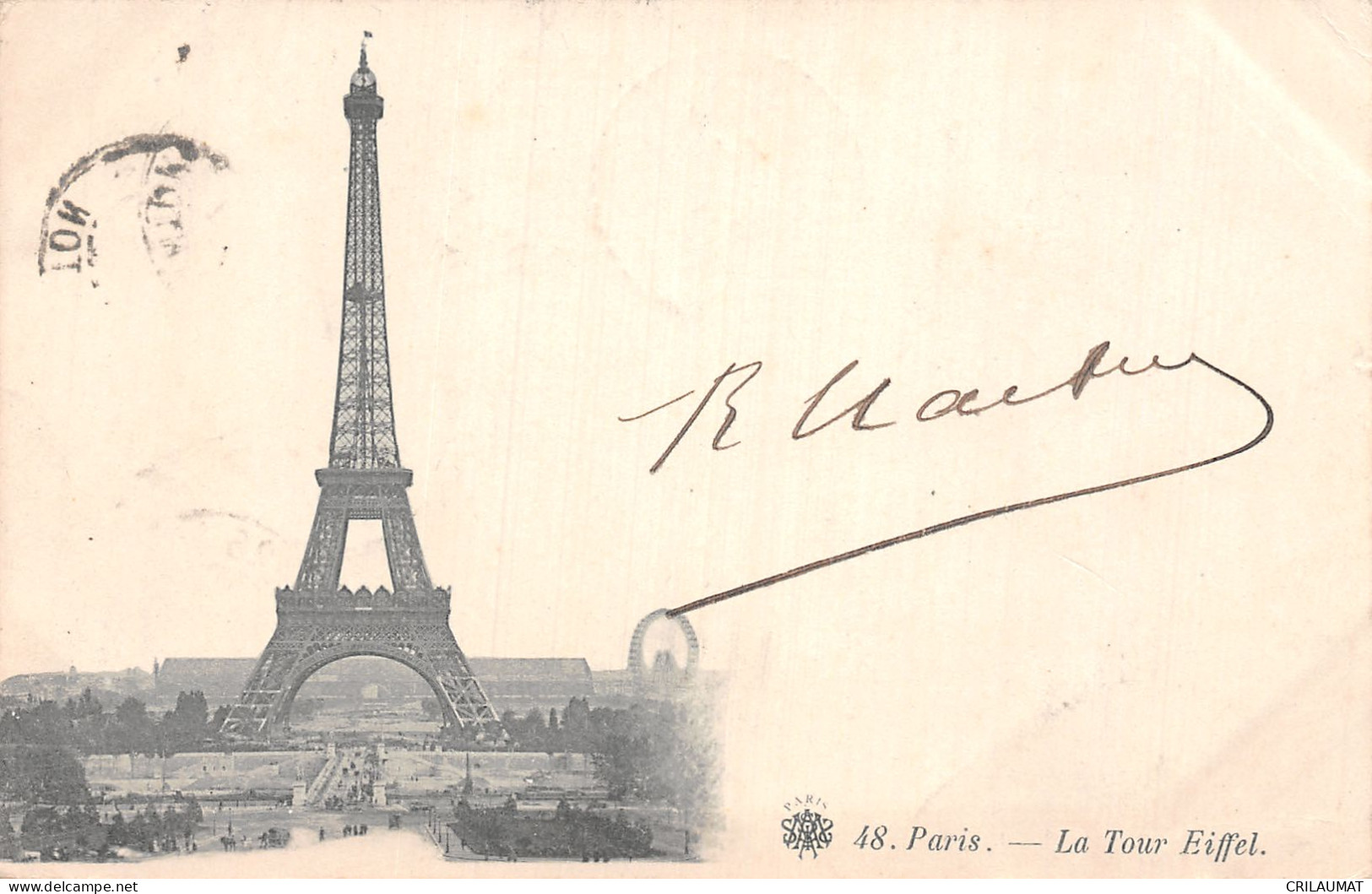 75-PARIS LA TOUR EIFFEL-N°T5057-B/0397 - Eiffeltoren