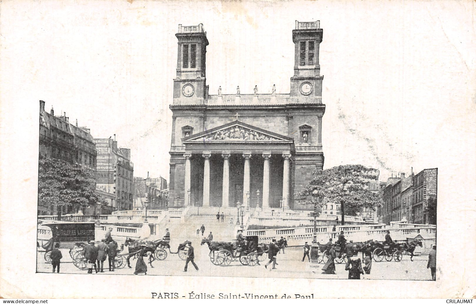 75-PARIS EGLISE SAINT VINCENT DE PAUL-N°T5057-B/0365 - Kerken