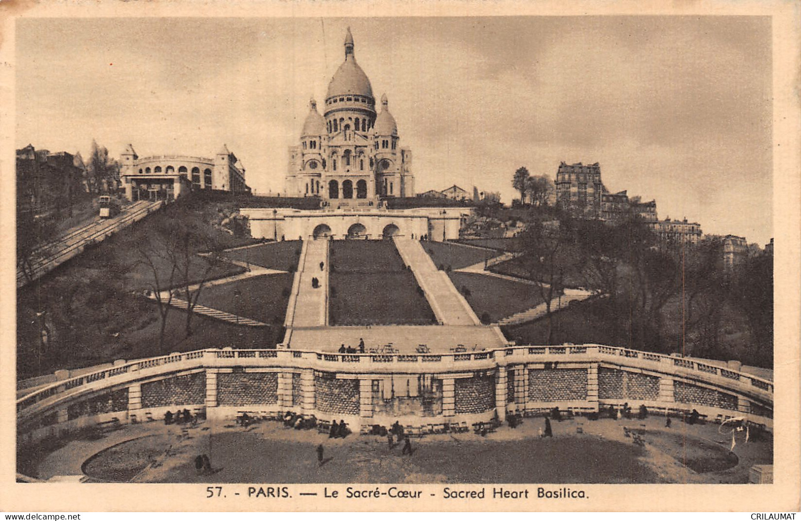 75-PARIS LE SACRE CŒUR-N°T5057-B/0291 - Sacré Coeur