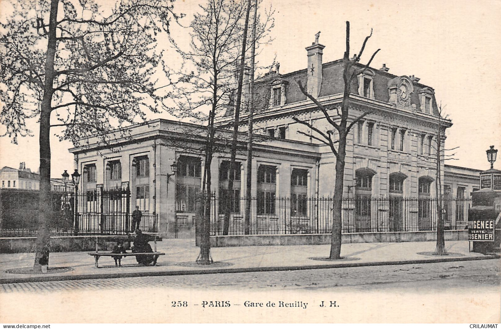 75-PARIS GARE DE REUILLY-N°T5057-B/0191 - Métro Parisien, Gares