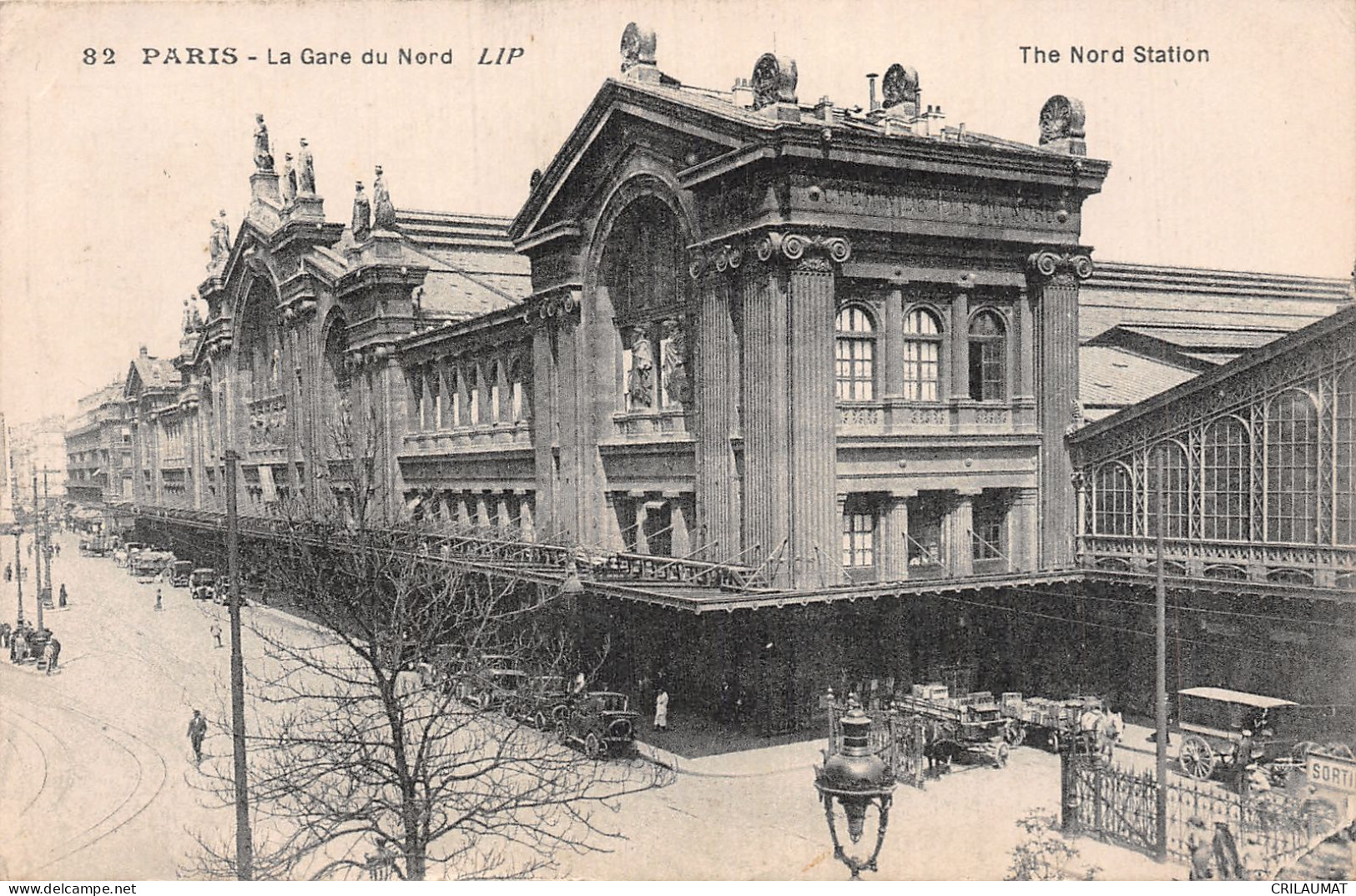 75-PARIS LA GARE DU NORD-N°T5057-B/0161 - Pariser Métro, Bahnhöfe