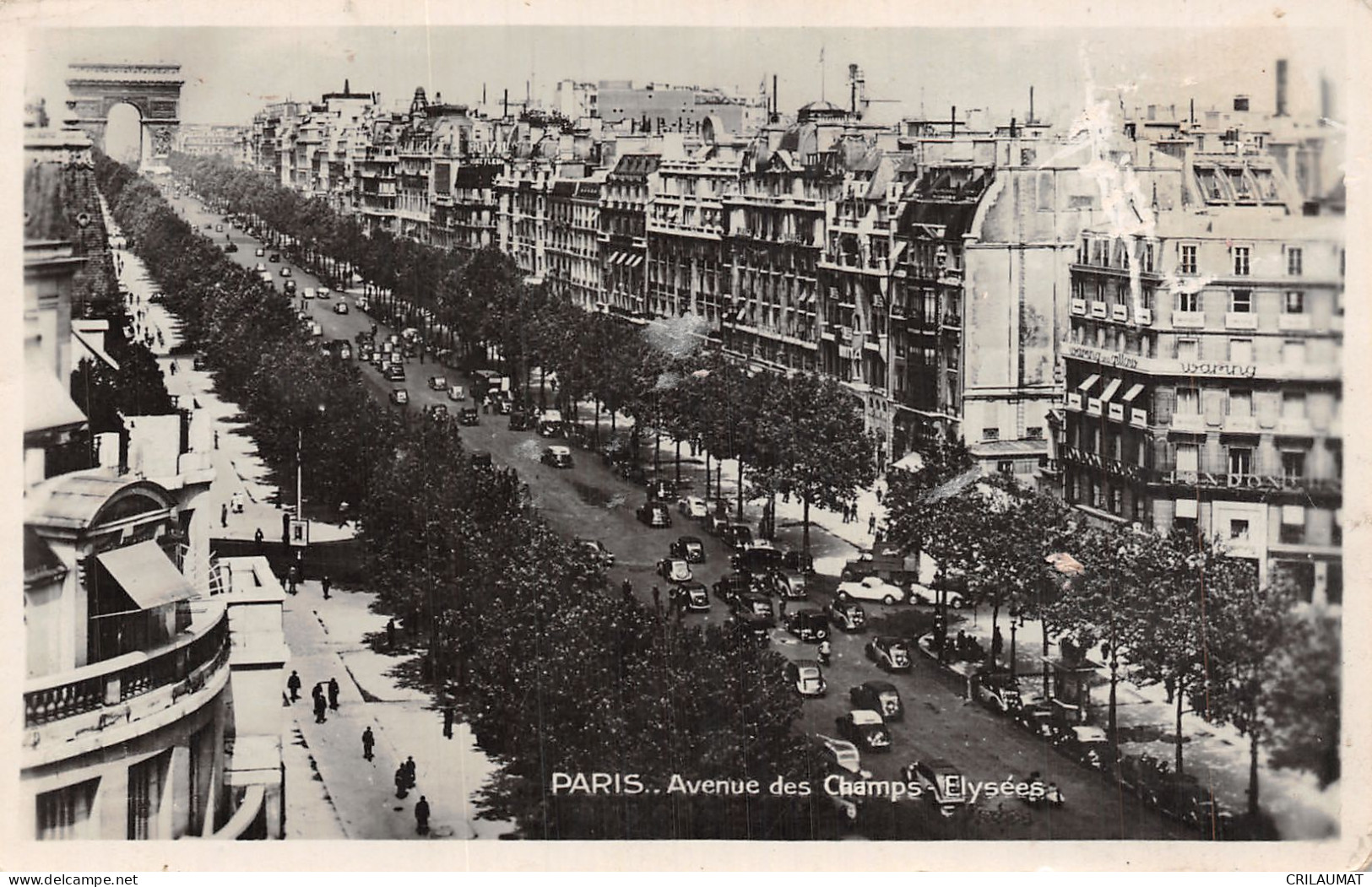 75-PARIS AVENUE DES CHAMPS ELYSEES-N°T5057-B/0117 - Champs-Elysées