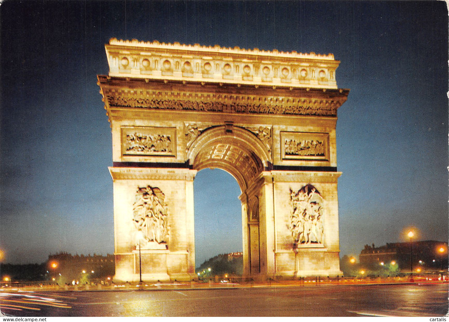 75-PARIS ARC DE TRIOMPHE-N°4251-C/0187 - Arc De Triomphe