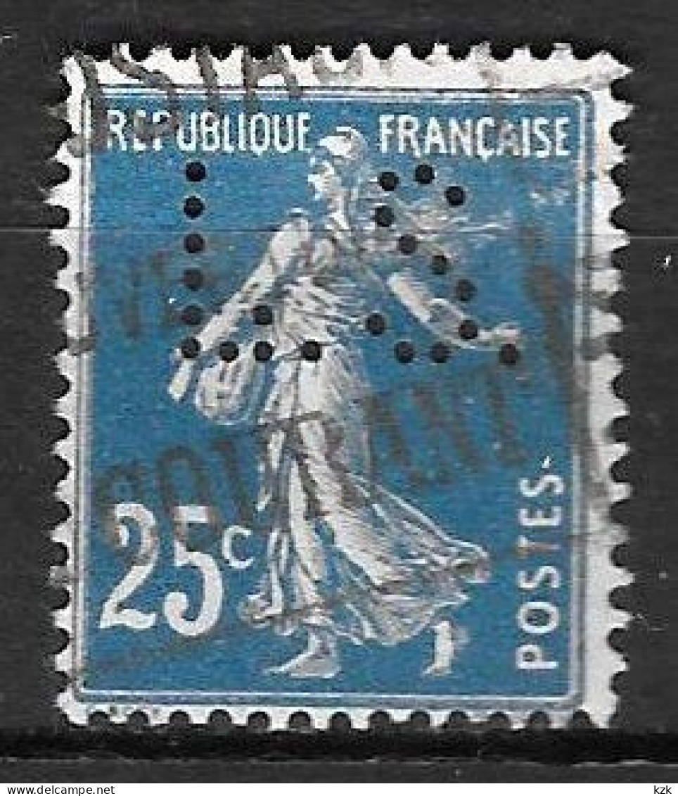 835	N°	140	Perforé	-	LS 132	-	LA SOIE - Gebruikt