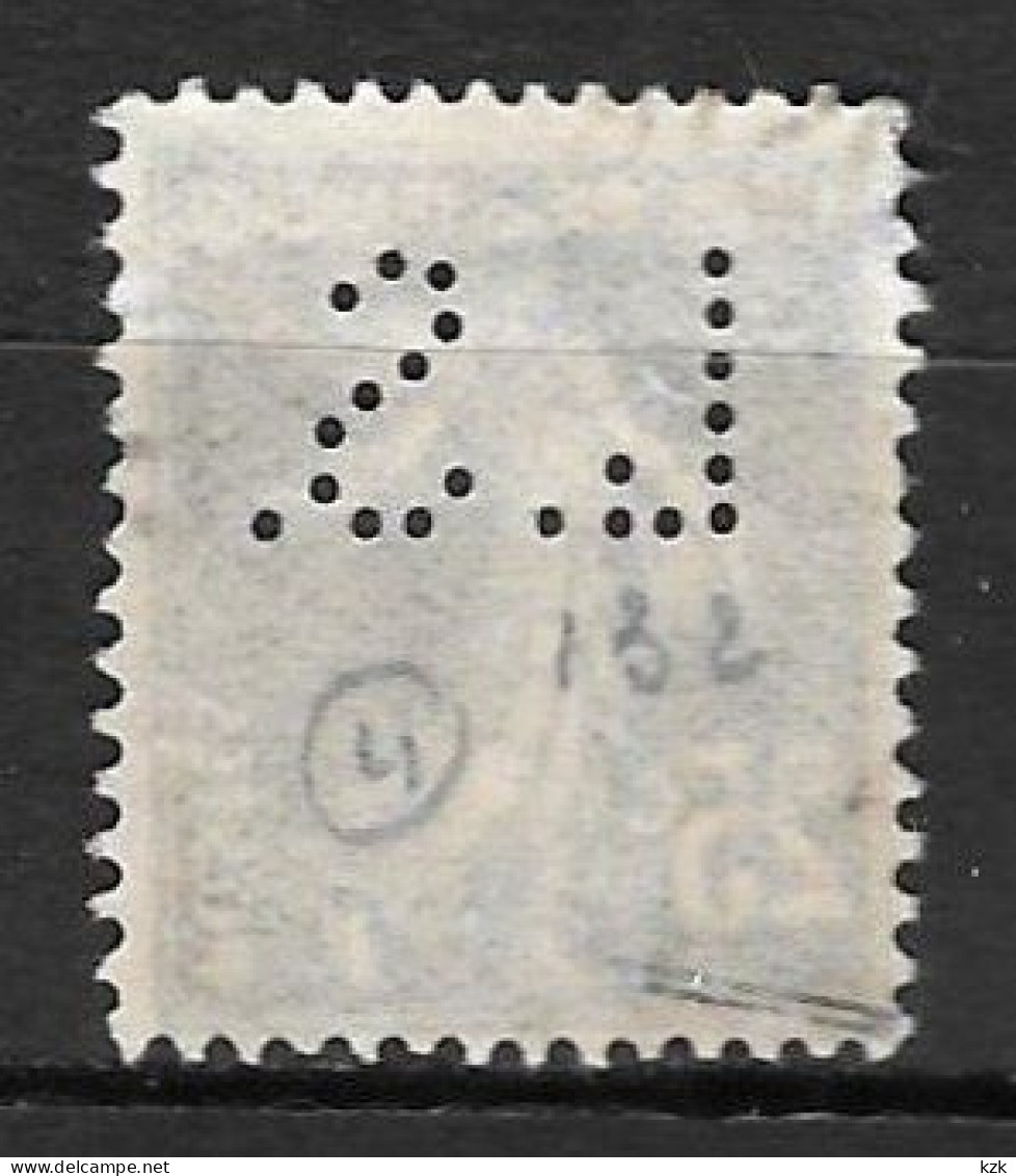 835	N°	140	Perforé	-	LS 132	-	LA SOIE - Used Stamps