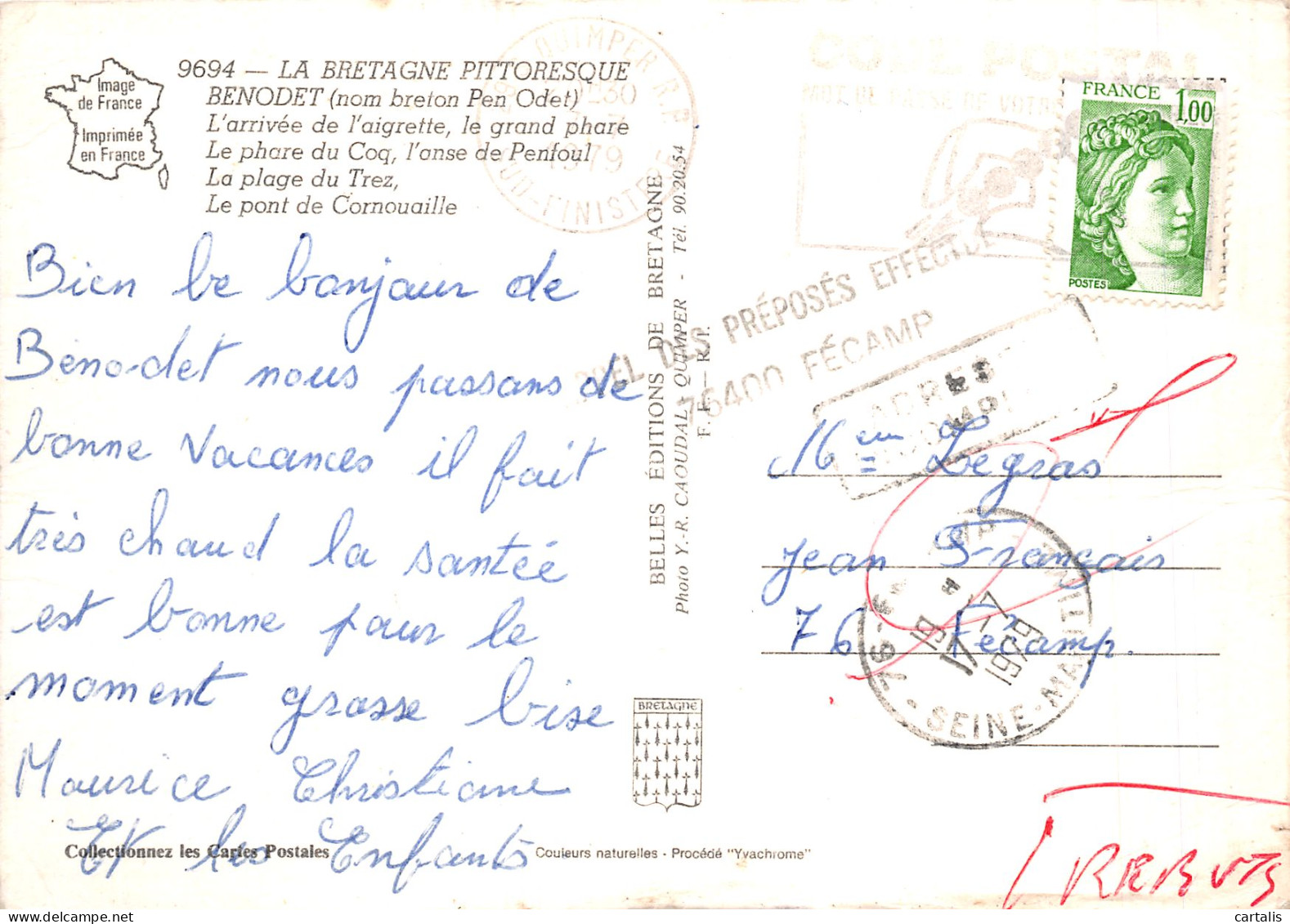 29-BENODET-N°4251-B/0329 - Bénodet