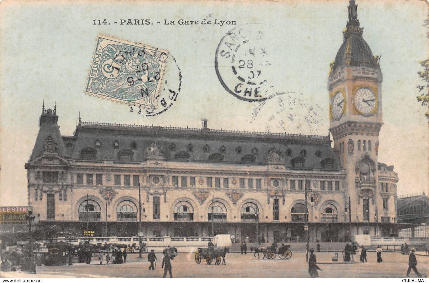 75-PARIS GARE DE LYON-N°T5057-D/0295 - Pariser Métro, Bahnhöfe