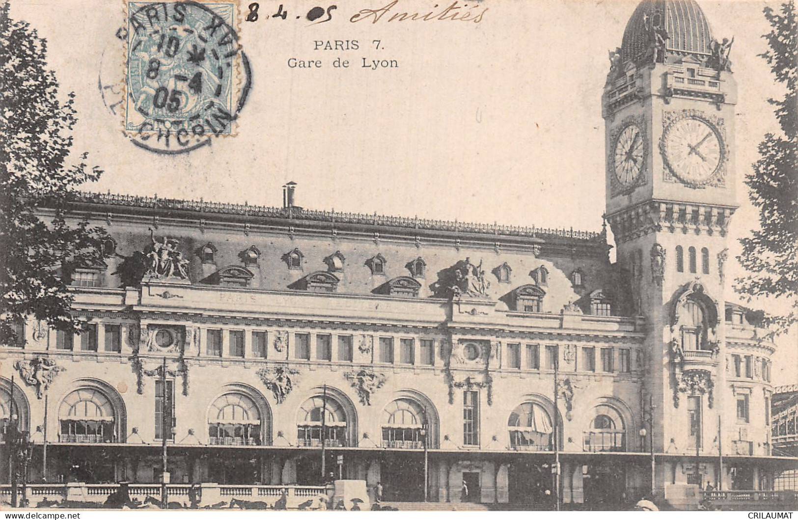 75-PARIS GARE DE LYON-N°T5057-D/0293 - Pariser Métro, Bahnhöfe