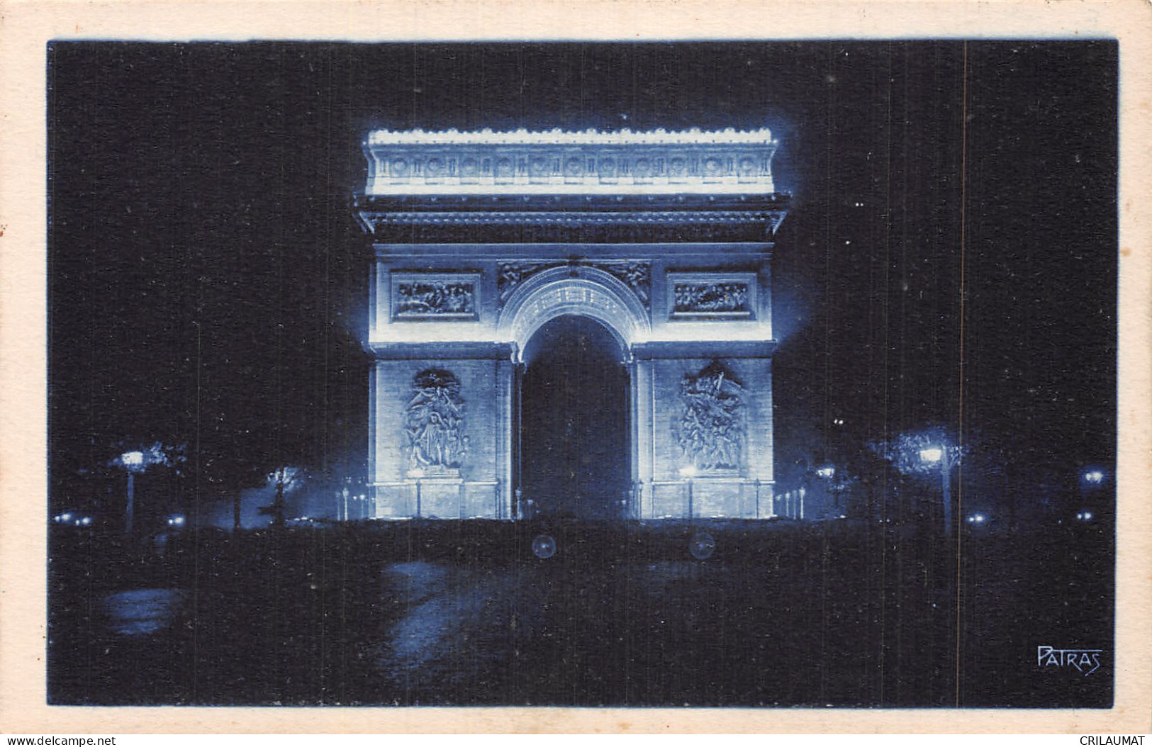 75-PARIS ARC DE TRIOMPHE-N°T5057-D/0201 - Arc De Triomphe