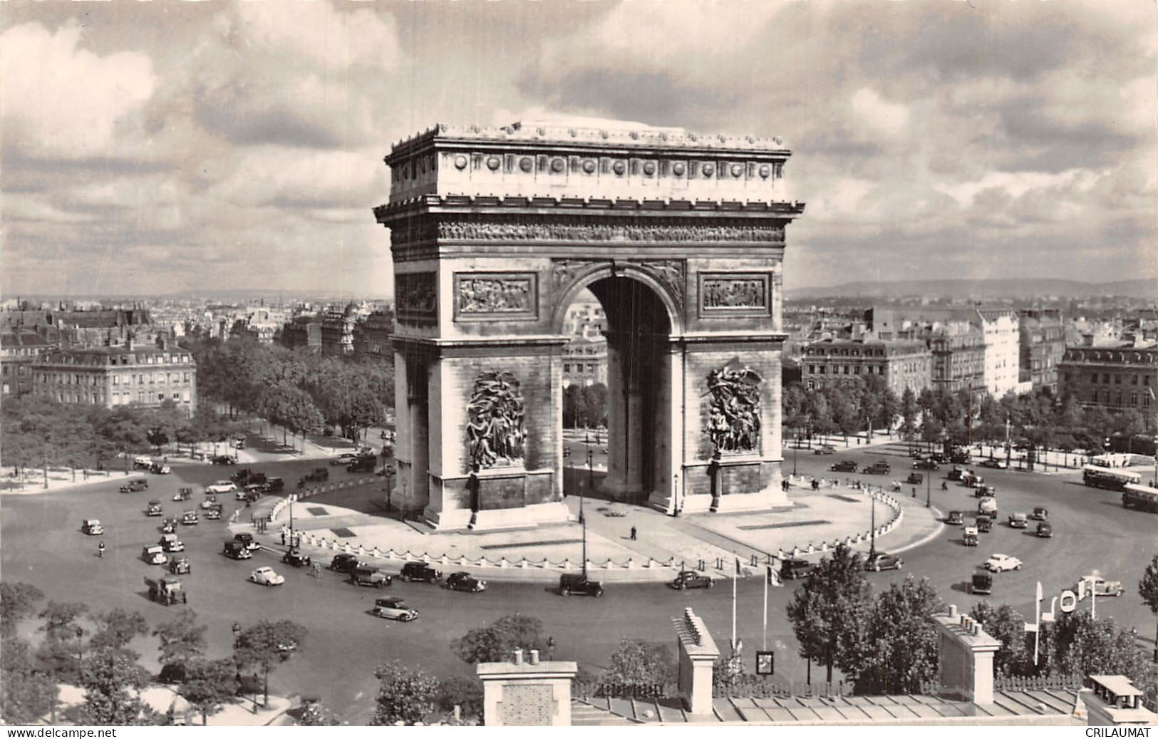 75-PARIS ARC DE TRIOMPHE-N°T5057-D/0193 - Arc De Triomphe