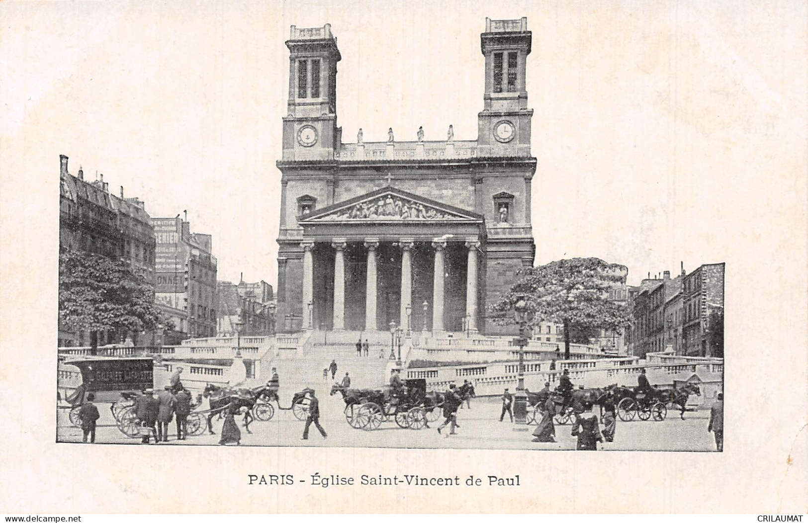 75-PARIS EGLISE SAINT VINCENT DE PAUL-N°T5057-D/0163 - Kerken