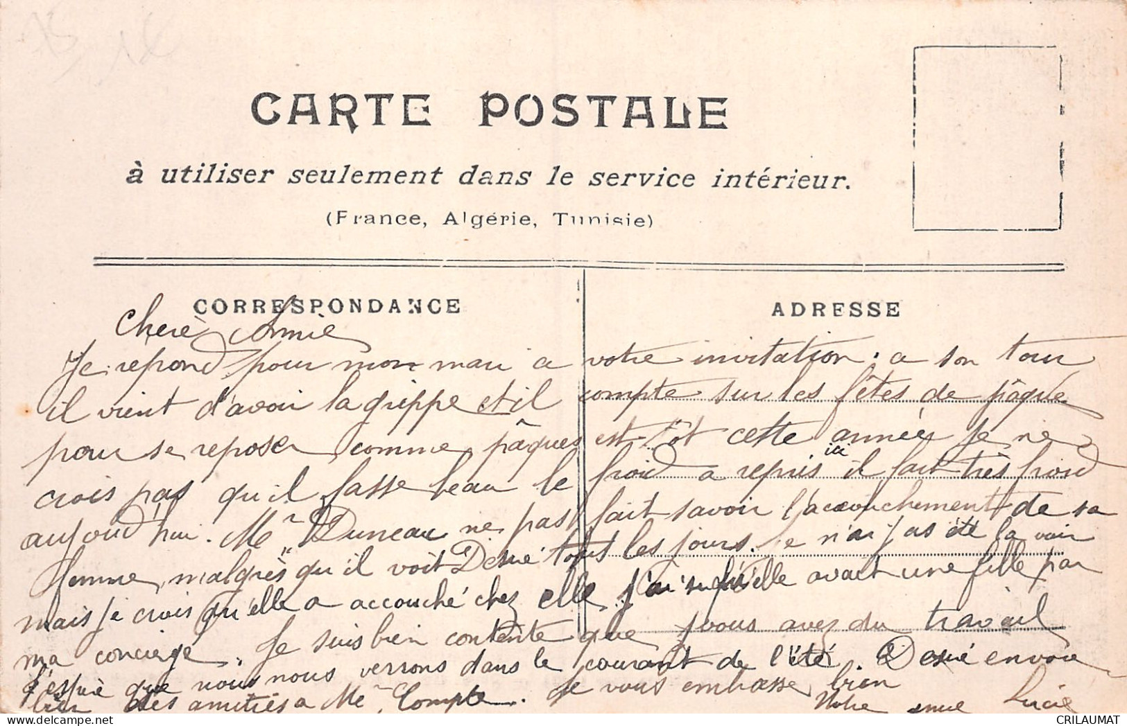 75-PARIS INONDE 1910 QUAI DE LA RAPEE-N°T5057-D/0095 - Inondations De 1910