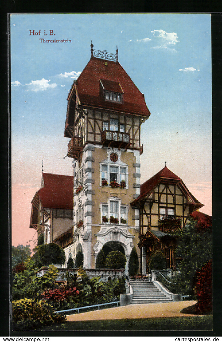 AK Hof, Haus Am Theresienstein  - Hof