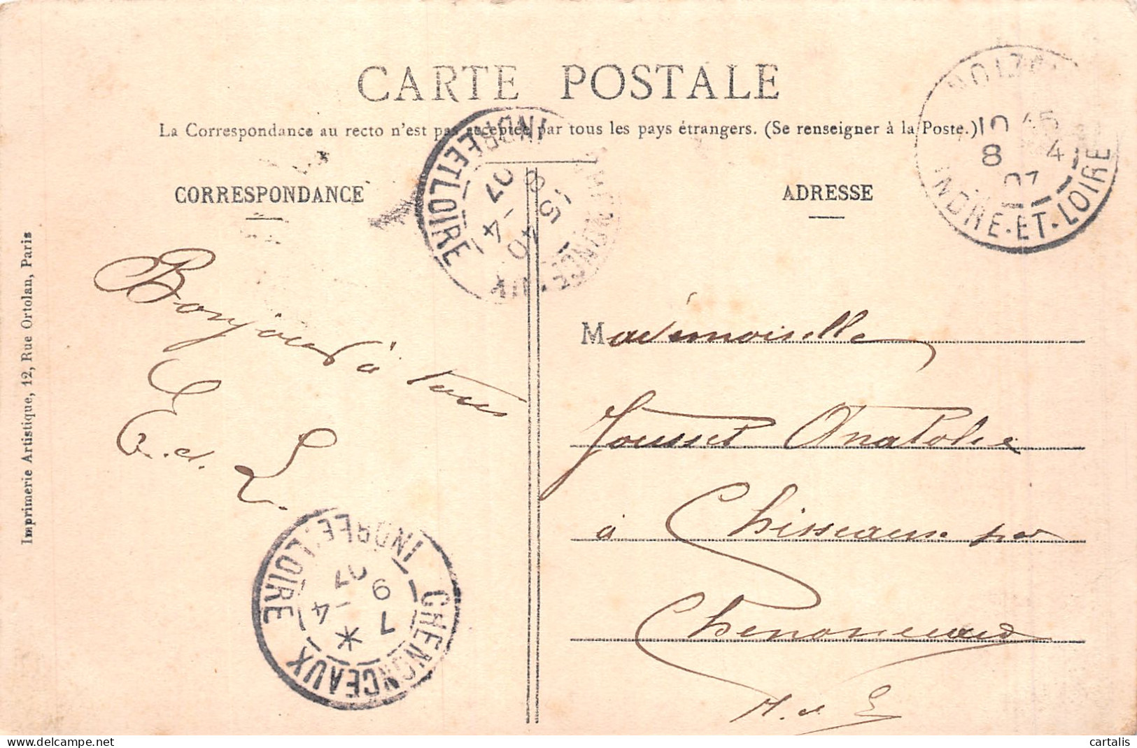 37-VOUVRAY-N°4251-E/0195 - Vouvray