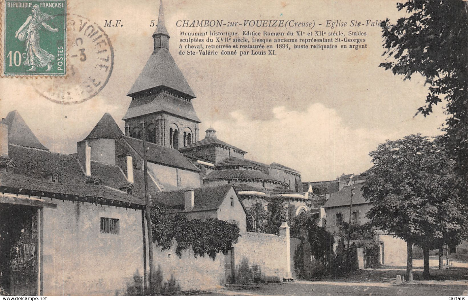 23-CHAMBON SUR VOUEIZE-N°4251-E/0173 - Chambon Sur Voueize