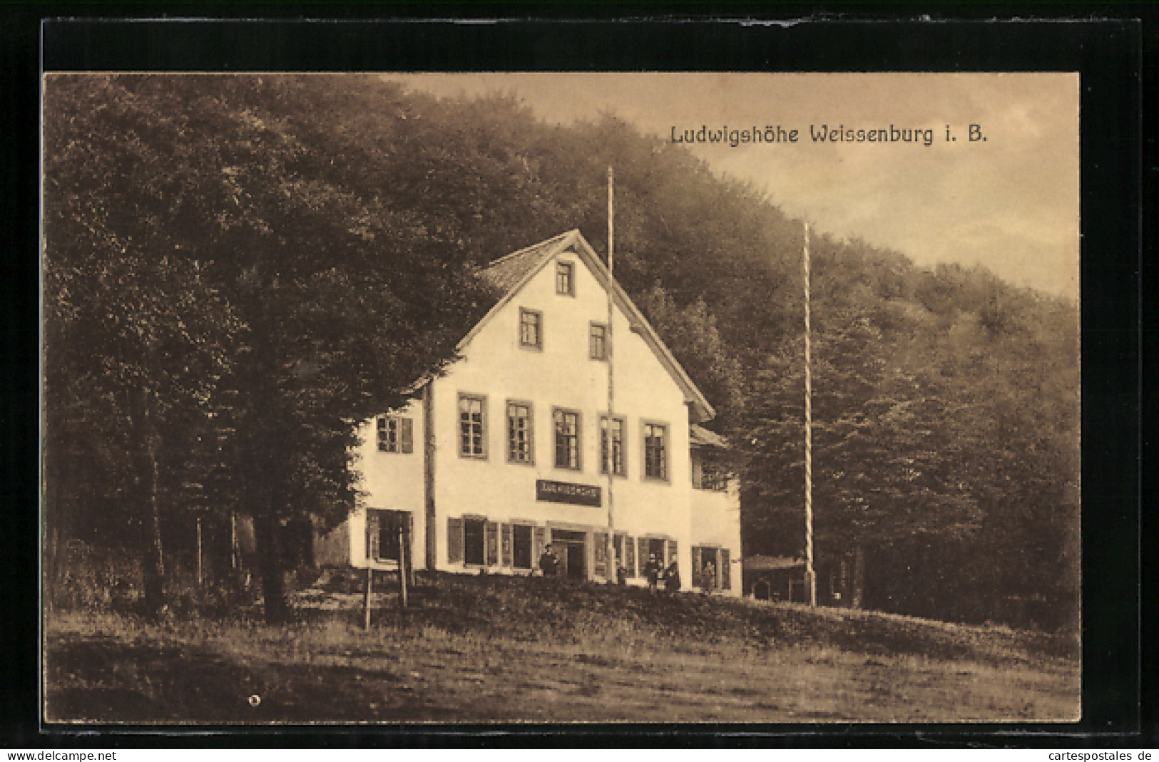 AK Weissenburg I. B., Ansicht Ludwigshöhe  - Weissenburg