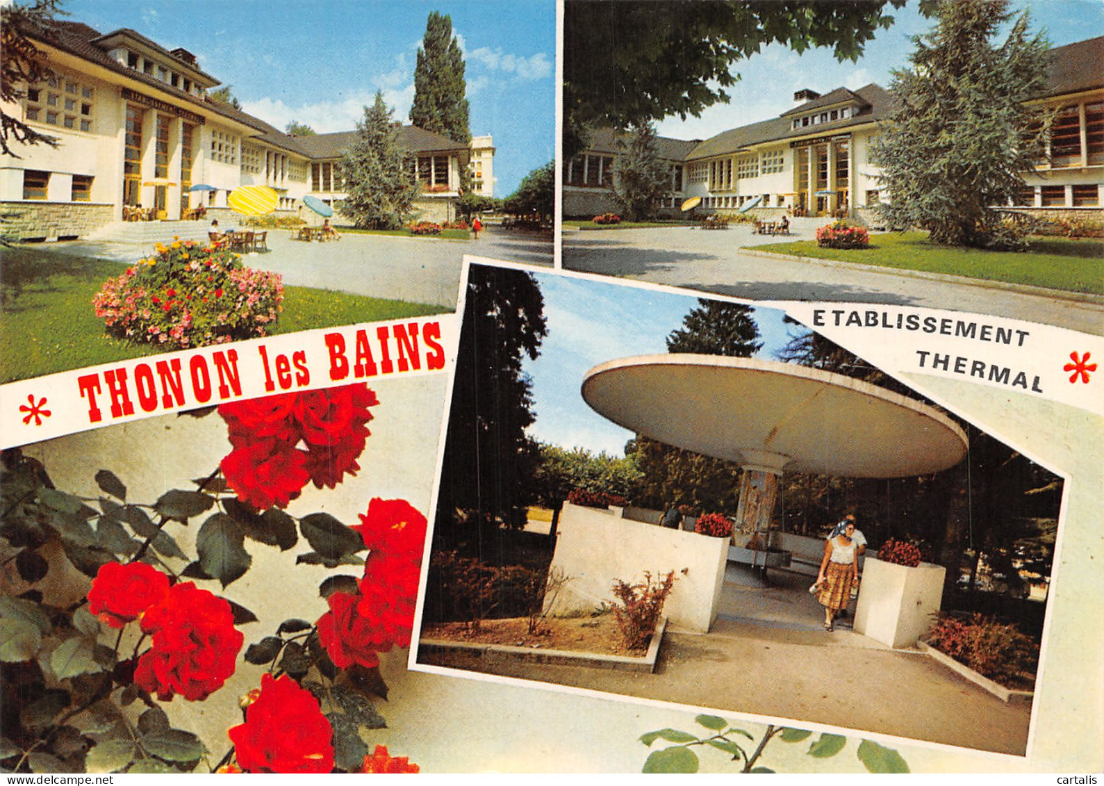 74-THONON LES BAINS-N°4253-A/0019 - Thonon-les-Bains