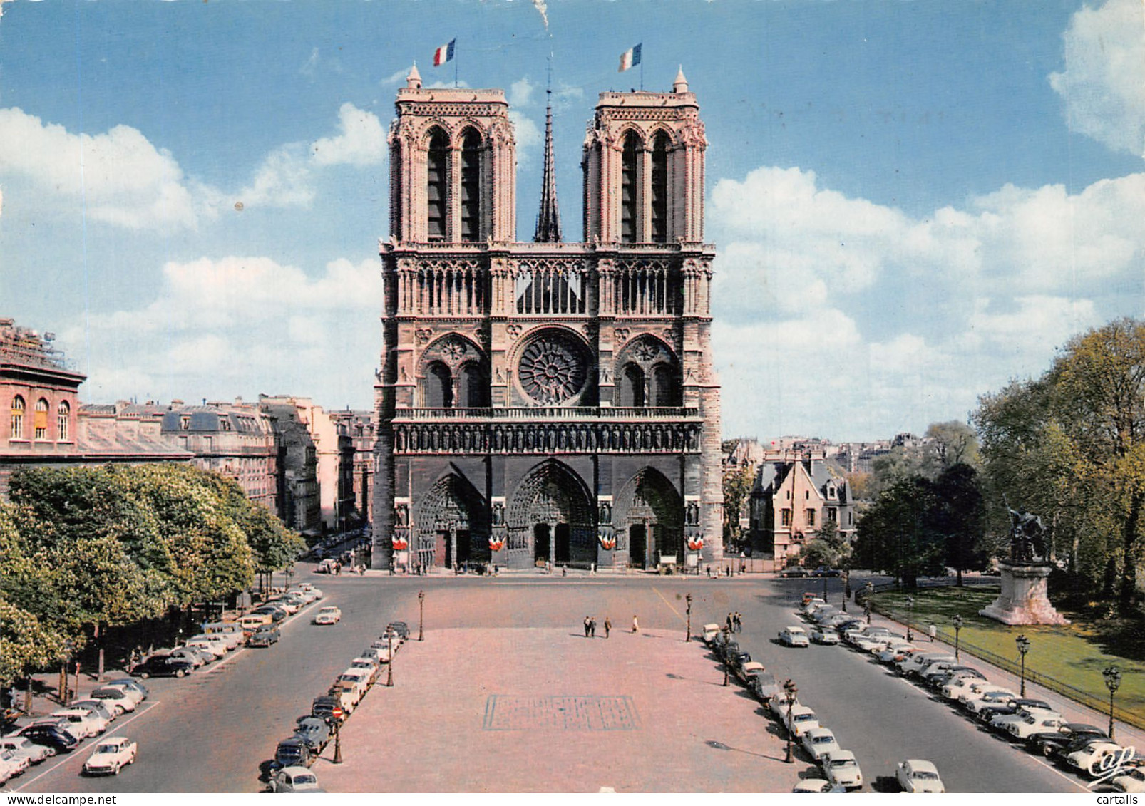 75-PARIS NOTRE DAME-N°4253-C/0355 - Notre Dame Von Paris