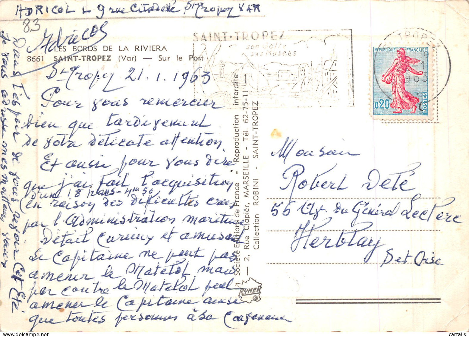 83-SAINT TROPEZ-N°4253-C/0325 - Saint-Tropez