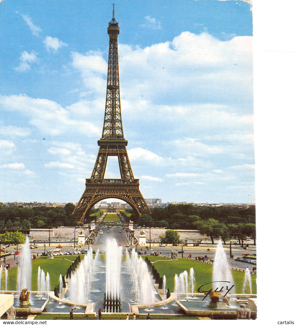 75-PARIS LA TOUR EIFFEL-N°4253-C/0243 - Eiffeltoren