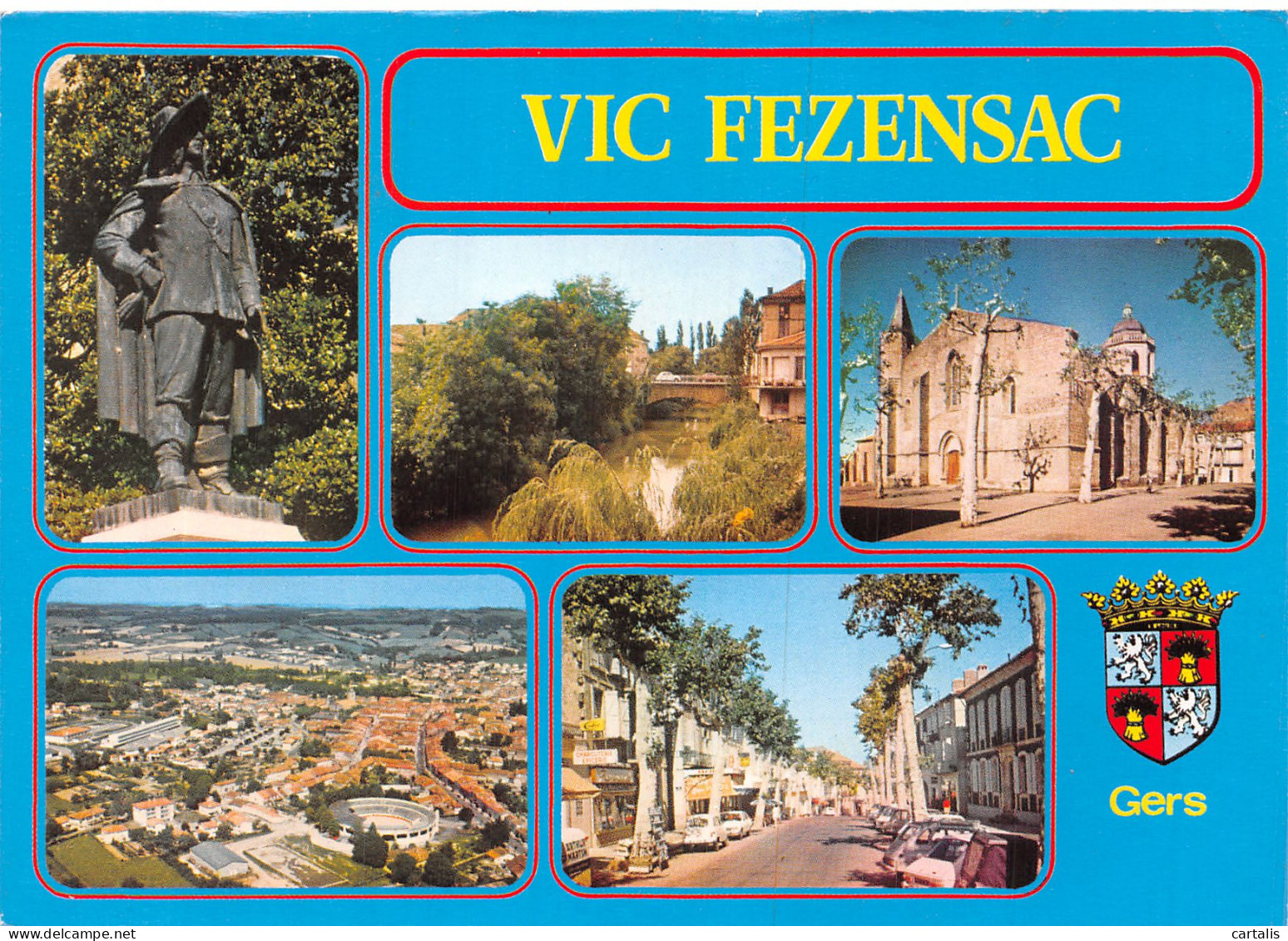 32-VIC FEZENSAC-N°4253-B/0181 - Vic-Fezensac