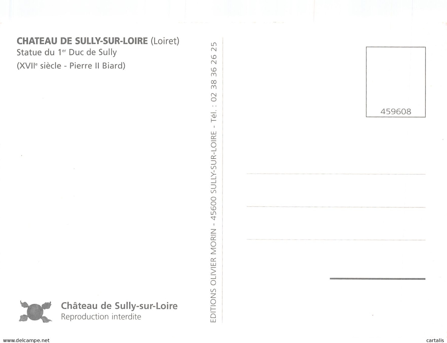 45-SULLY SUR LOIRE LE CHATEAU-N°4253-B/0149 - Sully Sur Loire