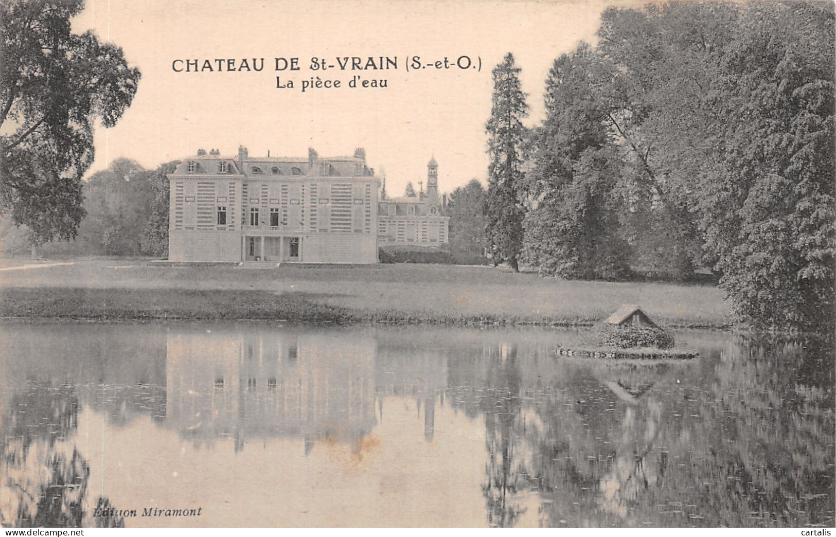 91-SAINT VRAIN LE CHATEAU-N°4253-E/0039 - Saint Vrain