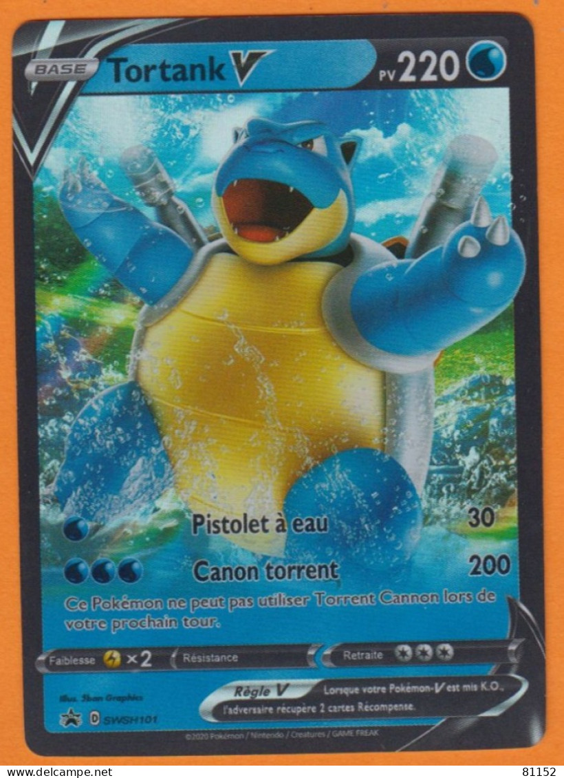 Carte Pokemon Tortank V Pv220 SWSH101 Année 2020 Canon Torrent - Lots & Collections