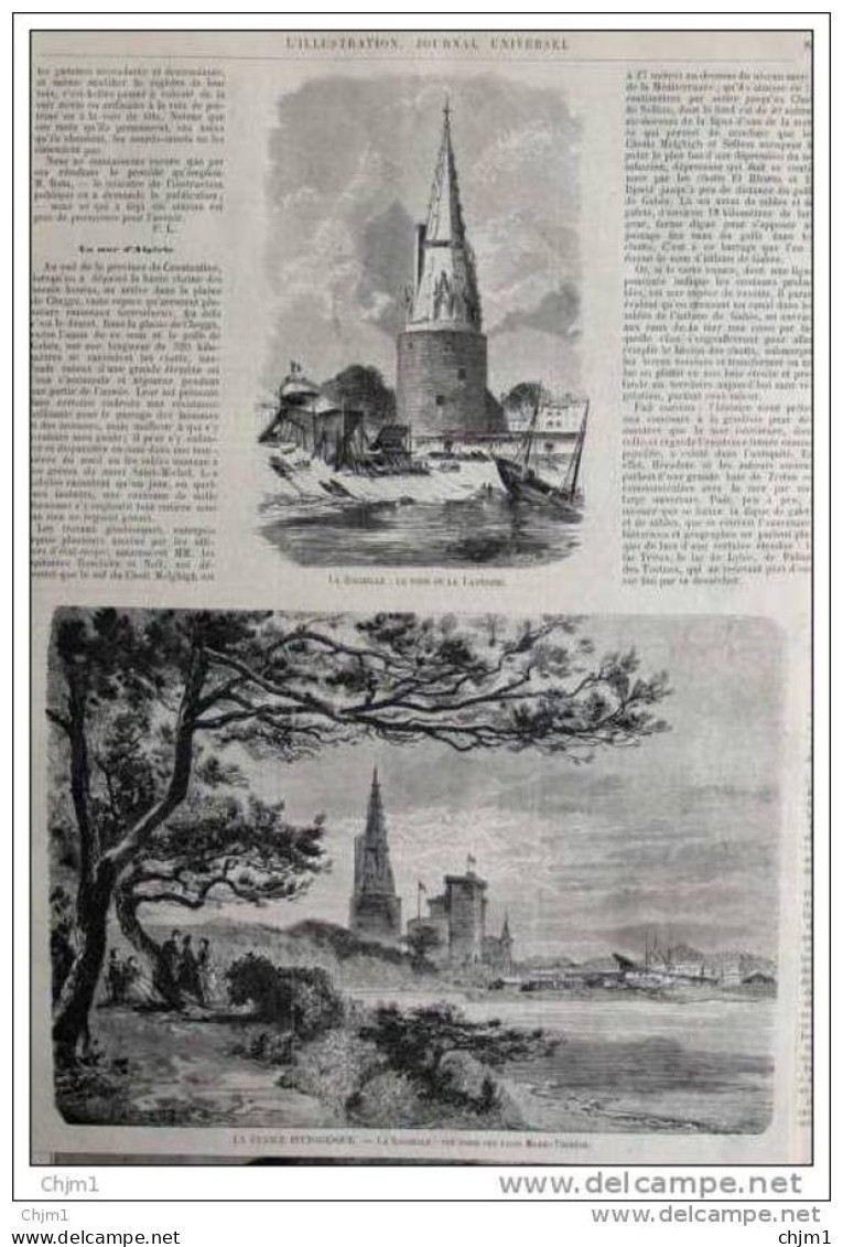 La Rochelle - La Tour De La Lanterne - Page Original - 1874 - Historische Dokumente