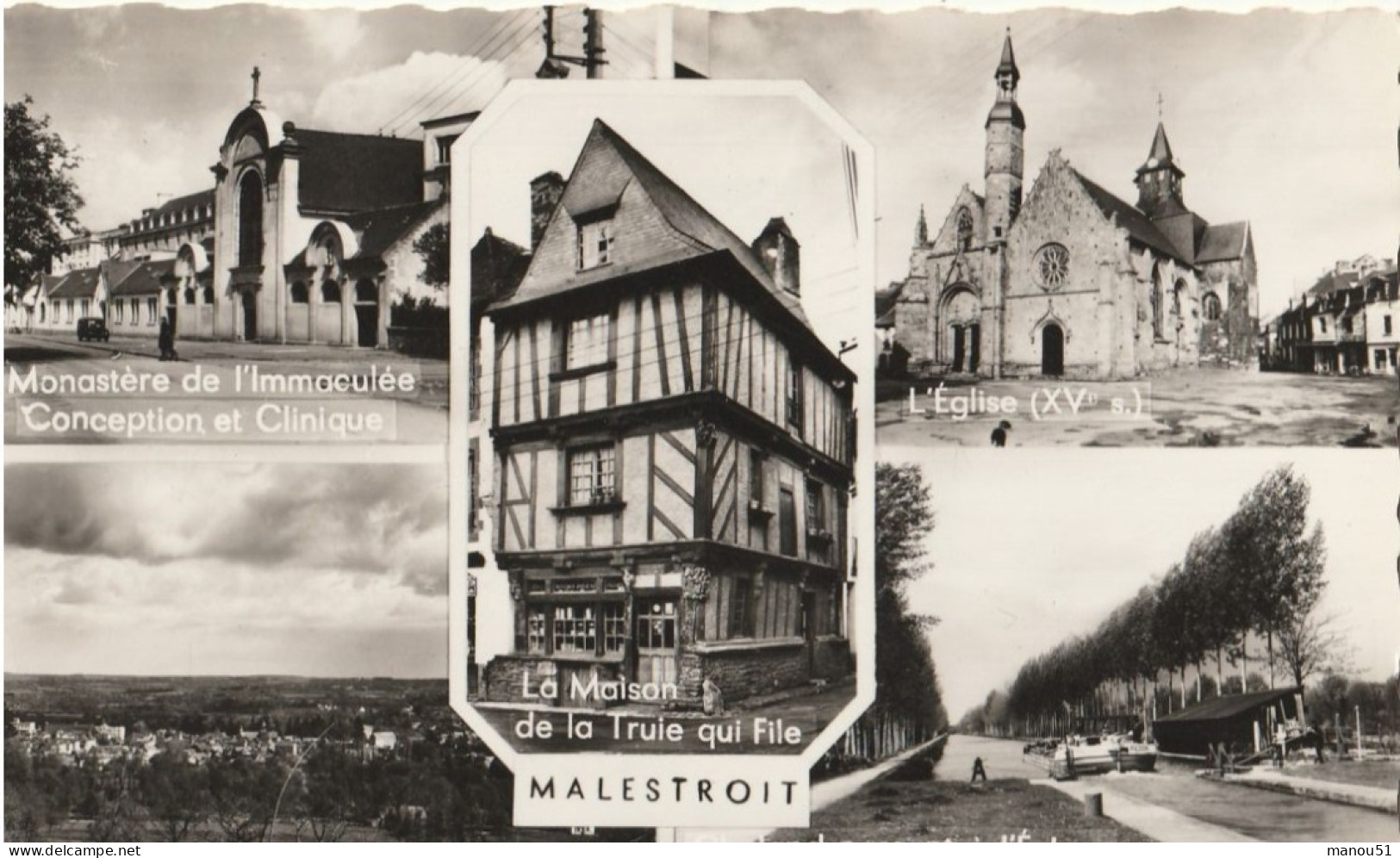 MALESTROIT - CPSM Multi Vues - Malestroit