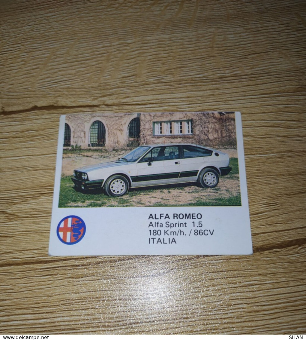 Cromo Año 1988 Auto 2000 Alfa Romeo Alfa Sprint 1,5 - KFZ