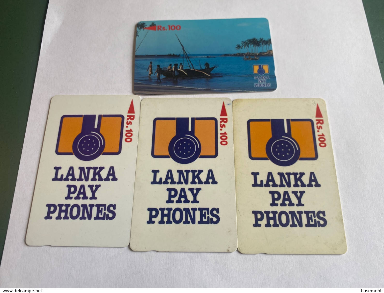 - 2 - Sri Lanka 4 Different Phonecards - Sri Lanka (Ceilán)