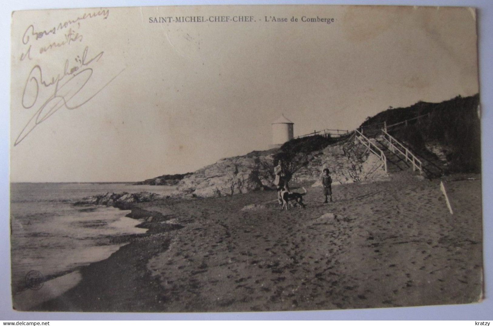 FRANCE - LOIRE ATLANTIQUE - SAINT-MICHEL-CHEF-CHEF - L'Anse De Comberge - 1903 - Saint-Michel-Chef-Chef