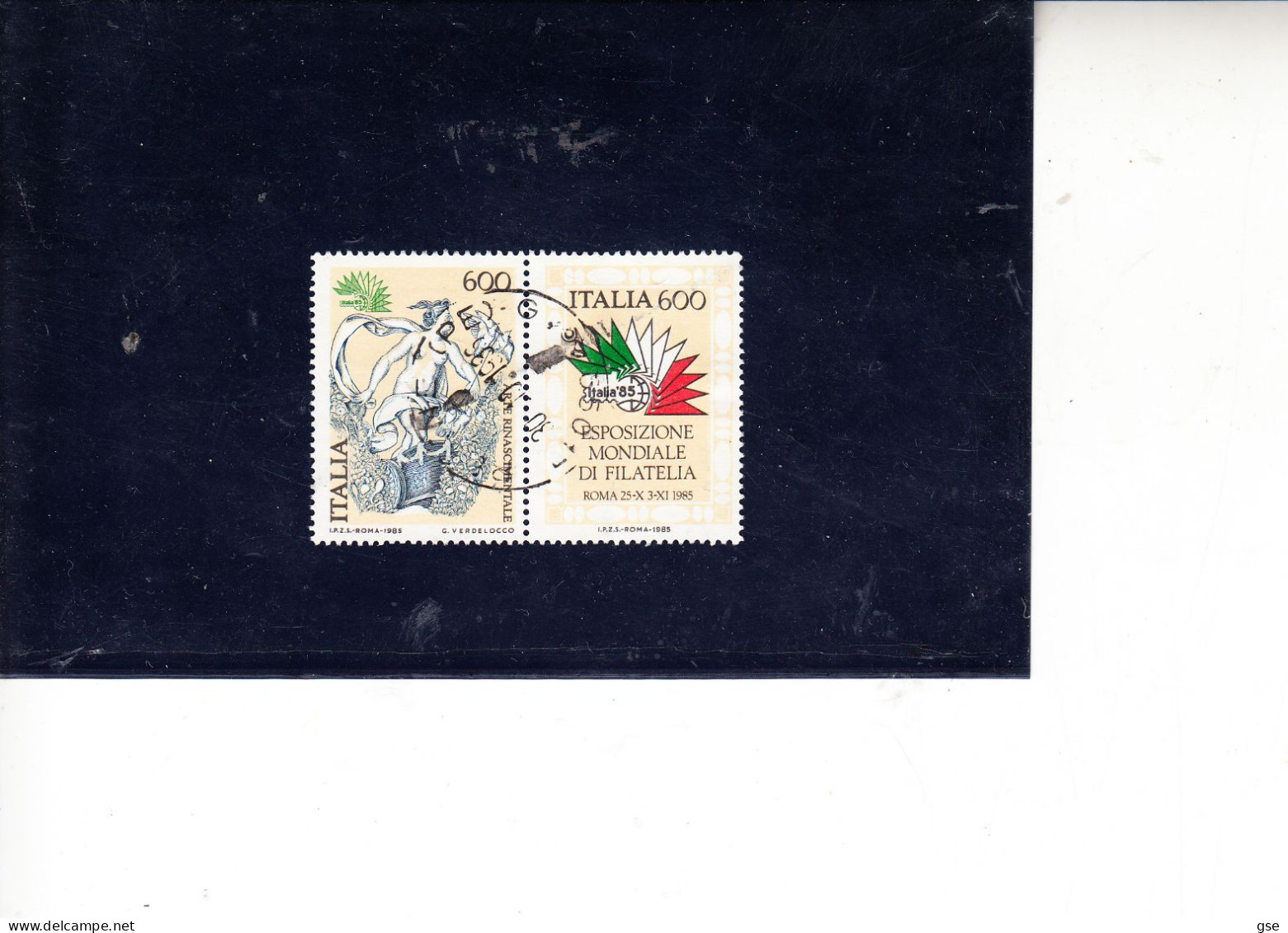 ITALIA  1985 - Sassone  1701° - Expò - 1981-90: Usados