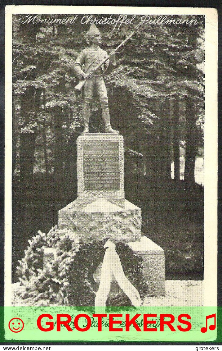 SOESTDIJK Christoffel Pullmann Monument 1960 - Soestdijk