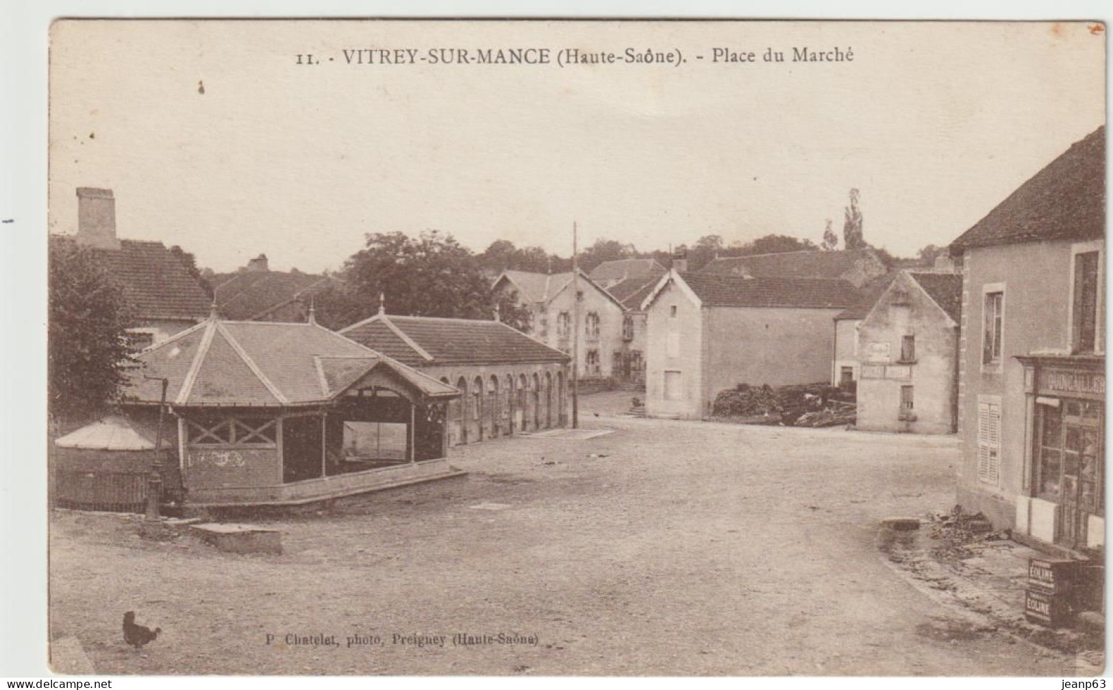 11. VITREY-SUR-MANCE - Place Du Marché - Vitrey-sur-Mance