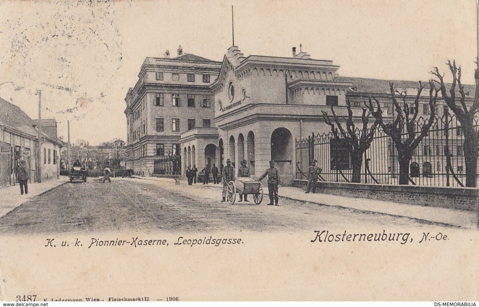 Klosterneuburg - Kuk Pionnier Kaserne 1906 - Klosterneuburg