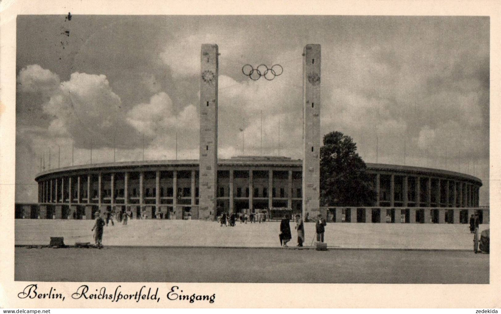 H1531 - Berlin Reichssportfeld Stadion Sonderstempel KDF Olympiade - Stadions