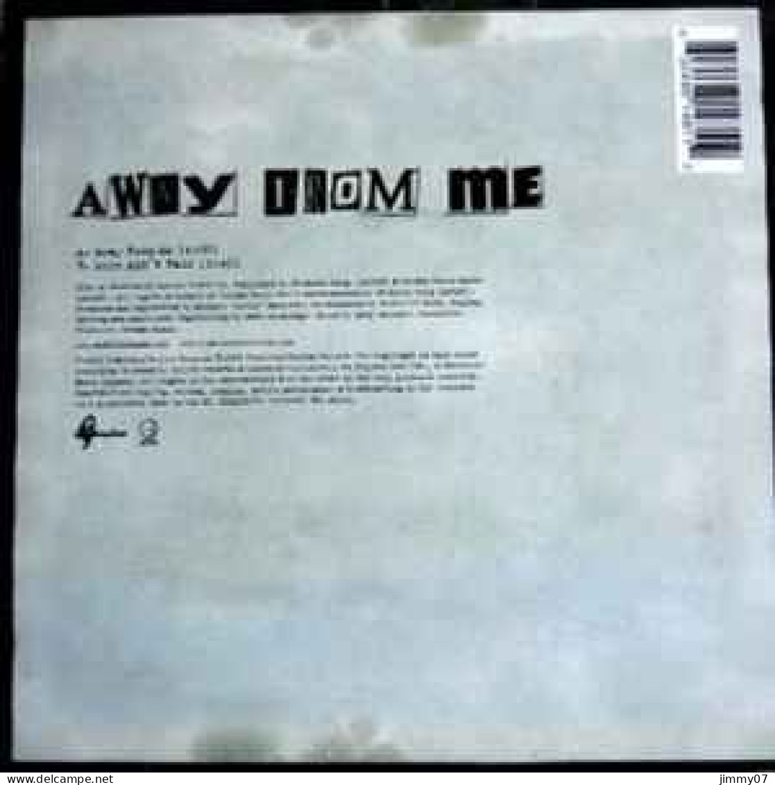 Puddle Of Mudd - Away From Me (7", Single, Ltd, Blu) - Rock