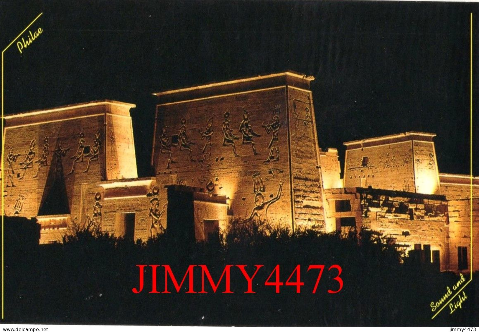 CPM - THE TEMPLE OF PHILAE - Son Et Lumière - ASSOUAN  - EGYPTE - - Assouan