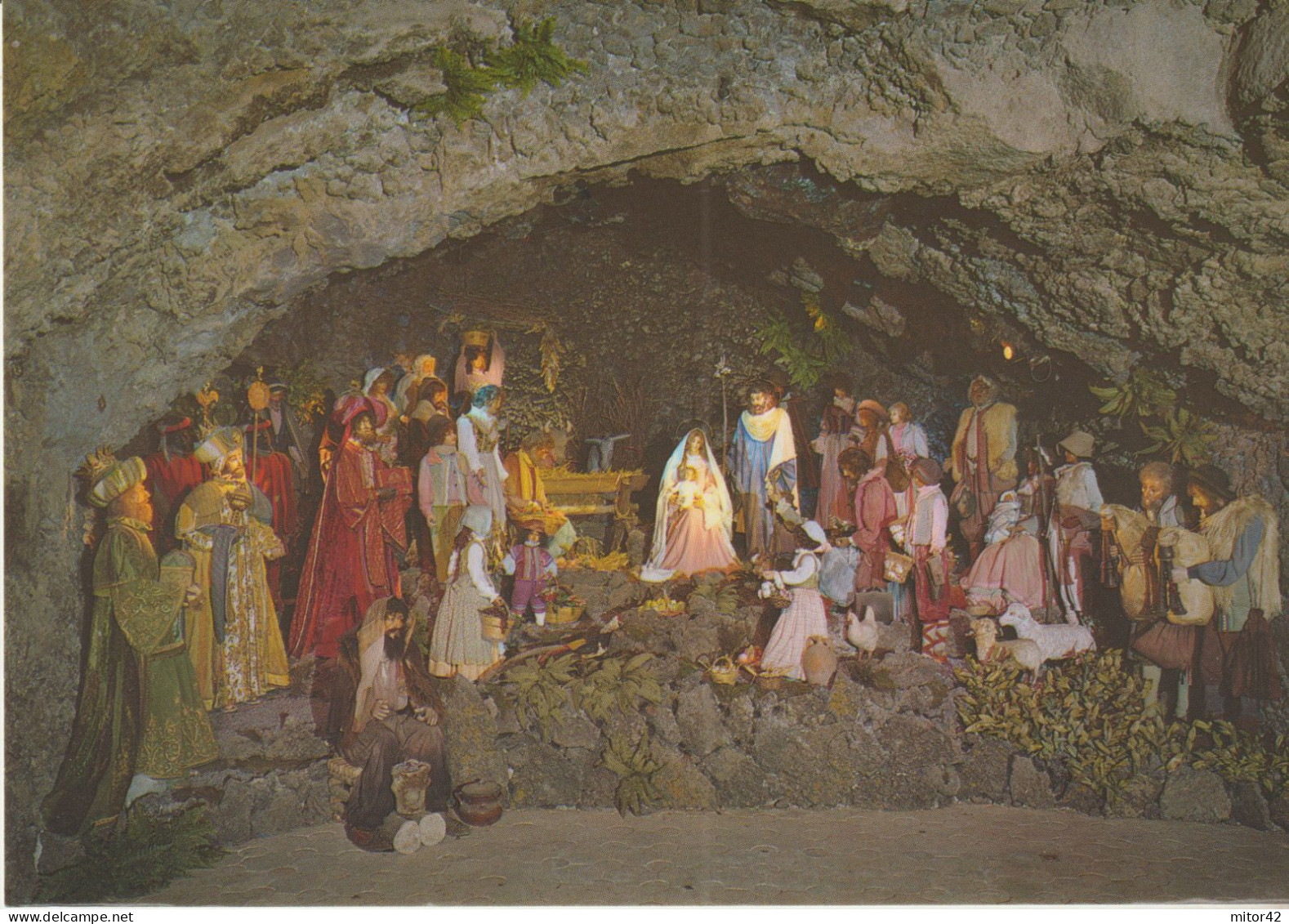 179-Religione-Cristianesimo-Presepe  Chiesa S.Maria Della Neve-Acireale-Catania-Sicilia - Jésus