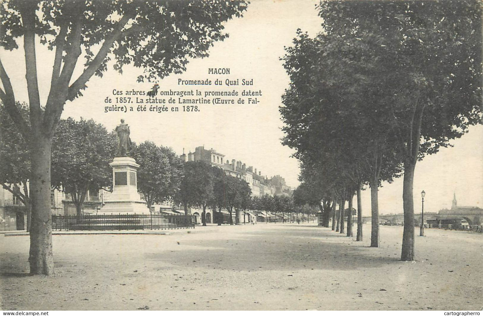 France Macon Promenade Du Quai Sud - Macon