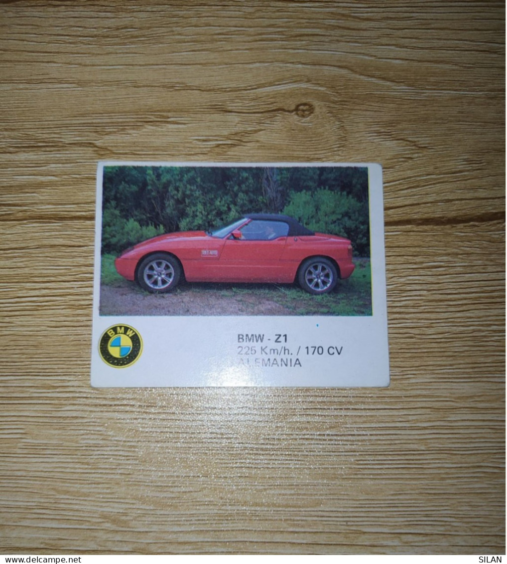 Cromo Año 1988 Auto 2000 BMW Z1 - Voitures