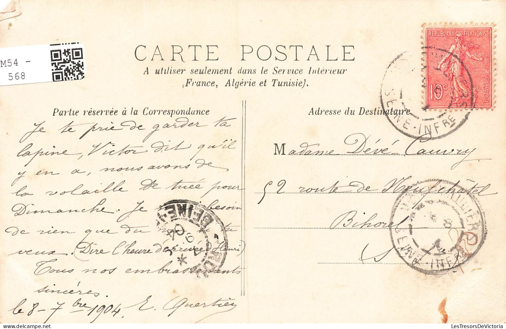 FRANCE - Le Havre - Le Transatlantique "L'Aquitaine" Dans Les Jetées - La Mer - Bateaux - Carte Postale Ancienne - Port