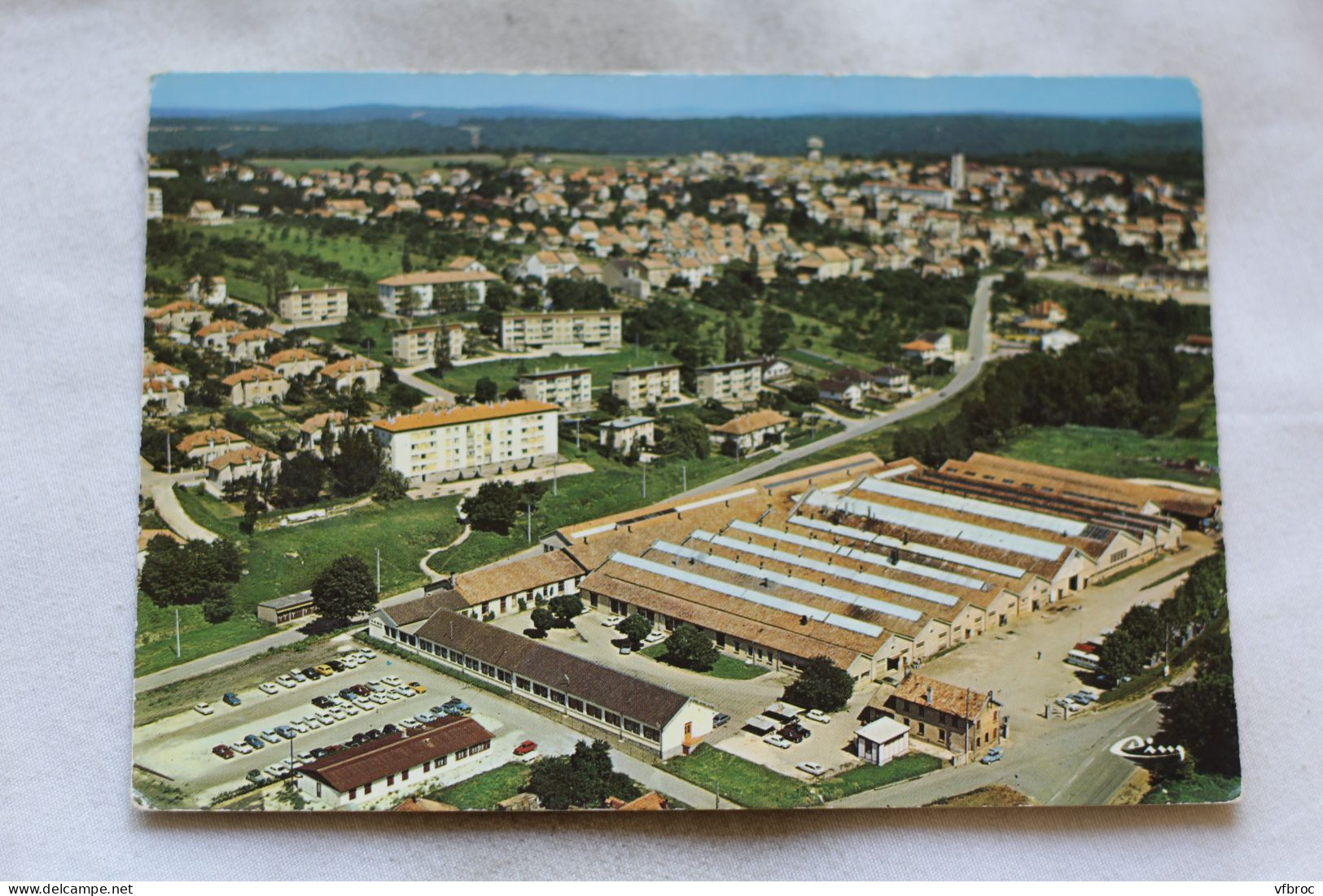 Cpm, Beaucourt, Vue Aérienne, Unelec, Usine Des Prés, Territoire De Belfort 90 - Beaucourt