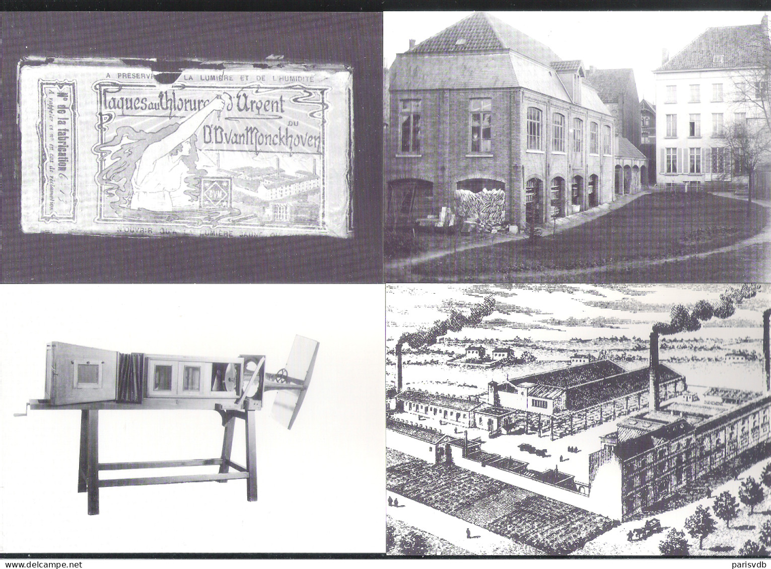 GENT - MUSEUM INDUSTRIELE ARCHEOLOGIE TEXTIEL - DESIRE VAN MONCKHOVEN - 6 POSTKAARTEN (3 Scans)  (12.781) - Gent