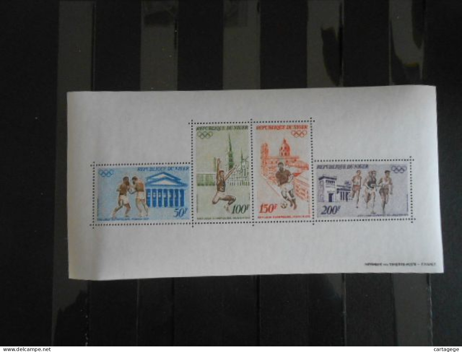 NIGER YT BF 9 J.O. DE MUNICH** - Unused Stamps