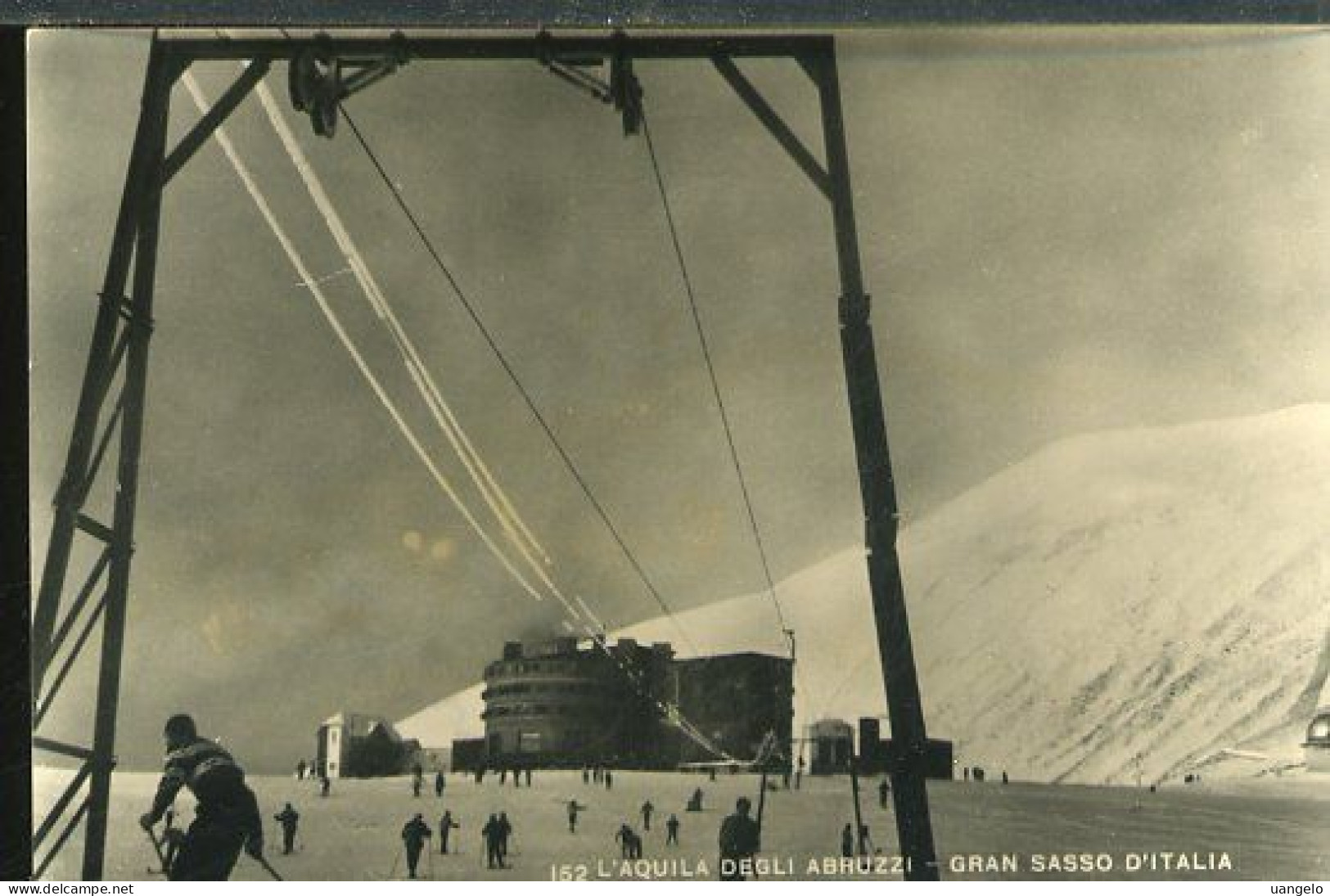 AB530 L'AQUILA - GRAN SASSO ,ALBERGO CAMPO IMPERATORE - L'Aquila