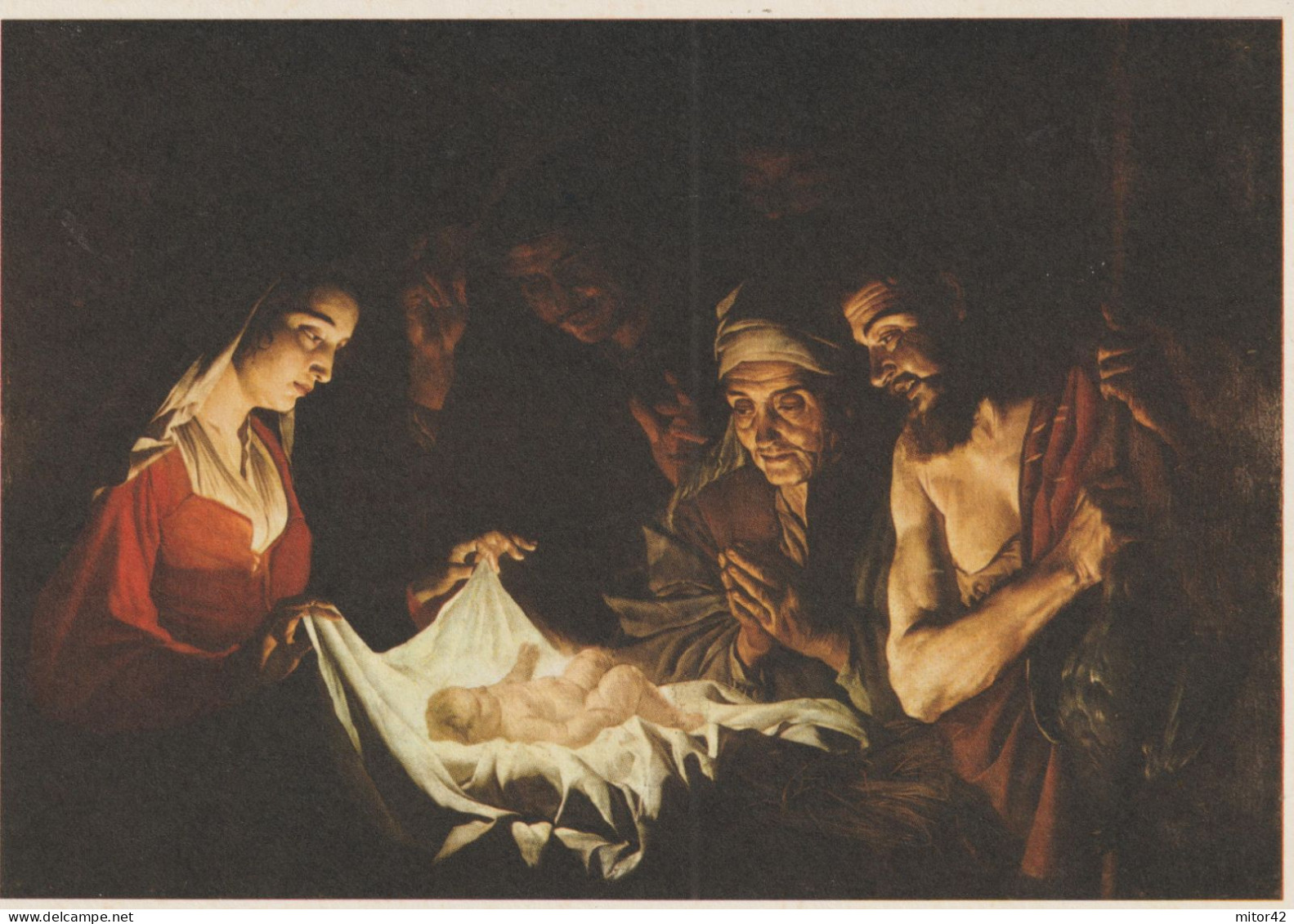 185-Religione-Cristianesimo-Presepe-L' Adorazione Dei Pastori-Benevento-Museo Del Sannio - Jésus