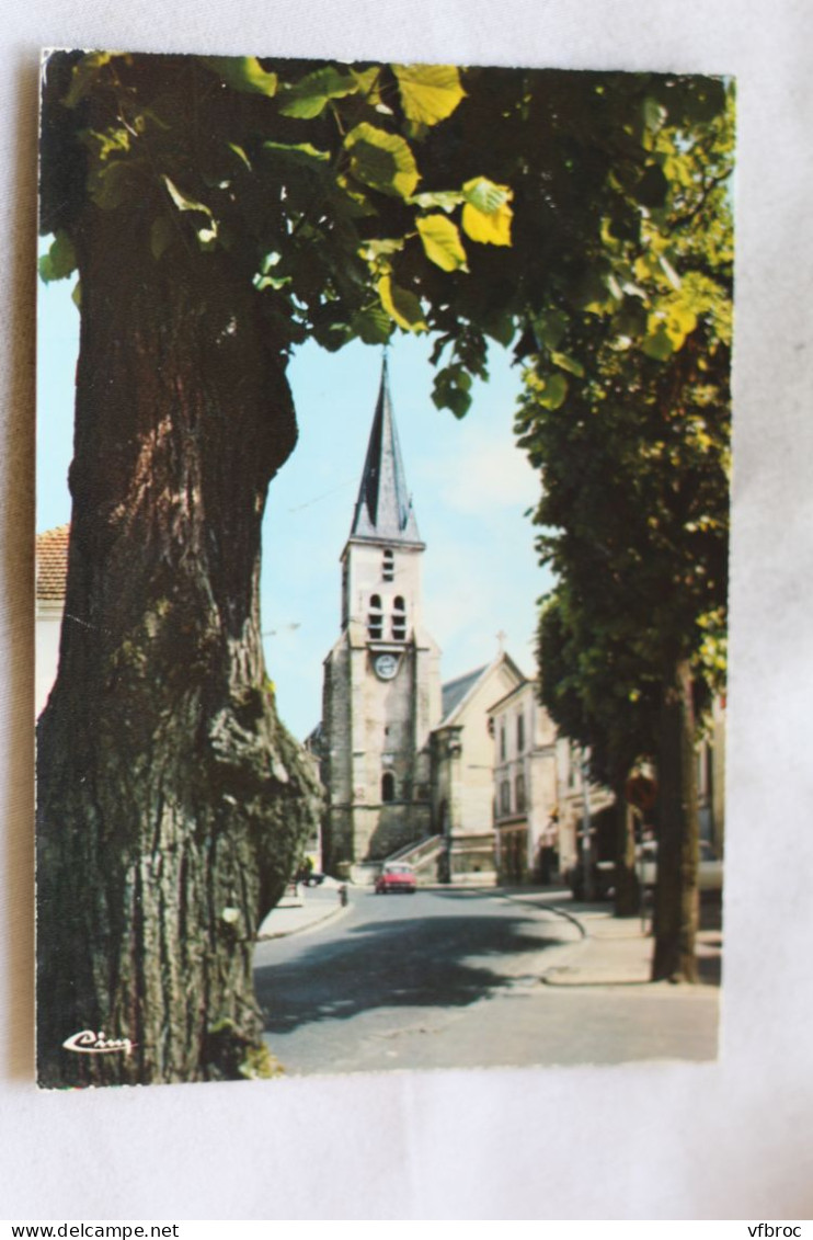 Cpm, Brunoy, L'église, Essonne 91 - Brunoy